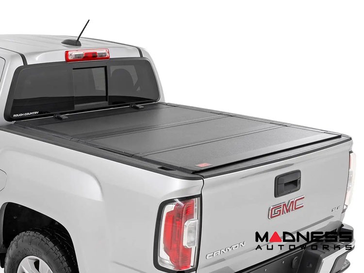 GMC Canyon Bed Cover TriFold Flip Up Hard Cover 5' Bed